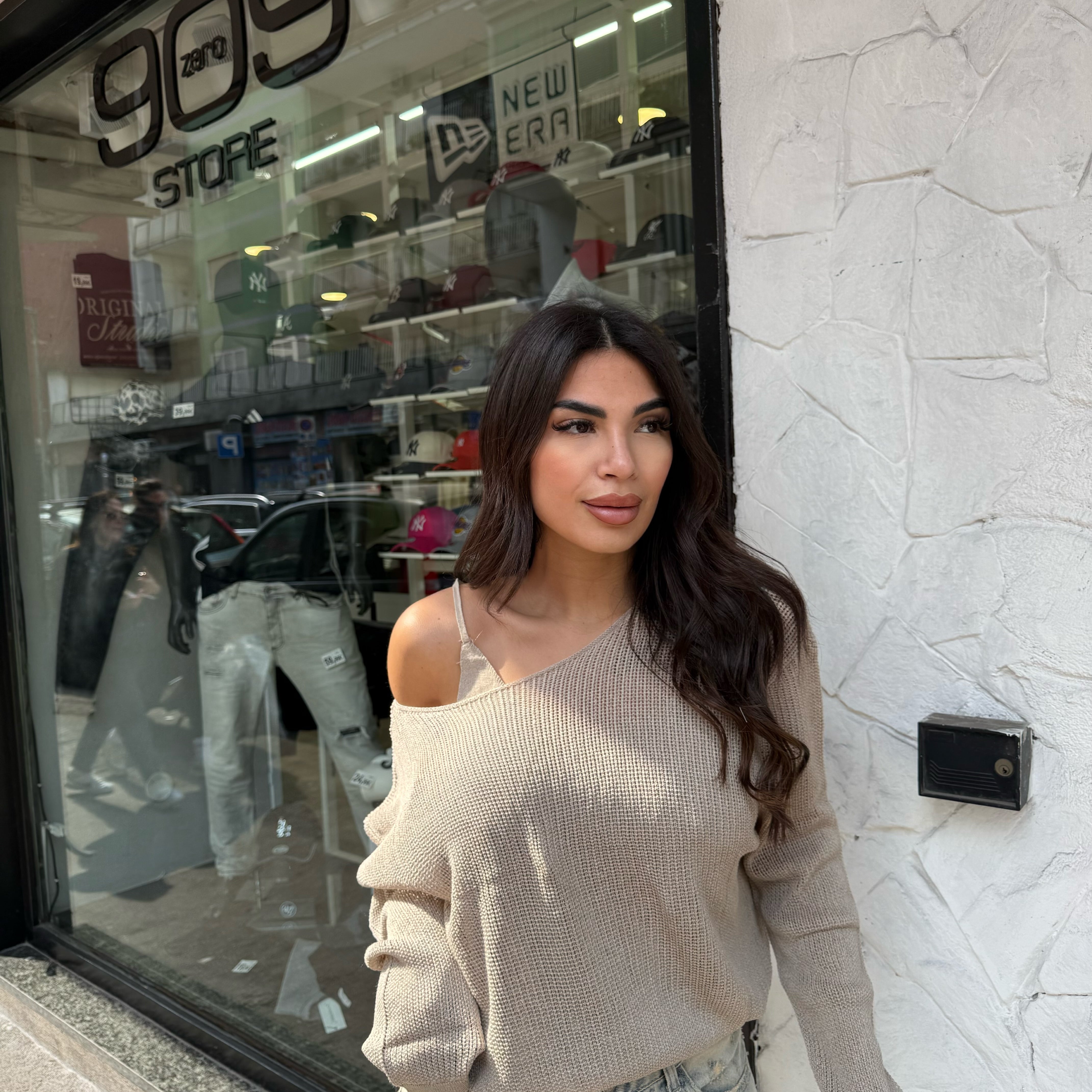 Maglia con canotta incorporata