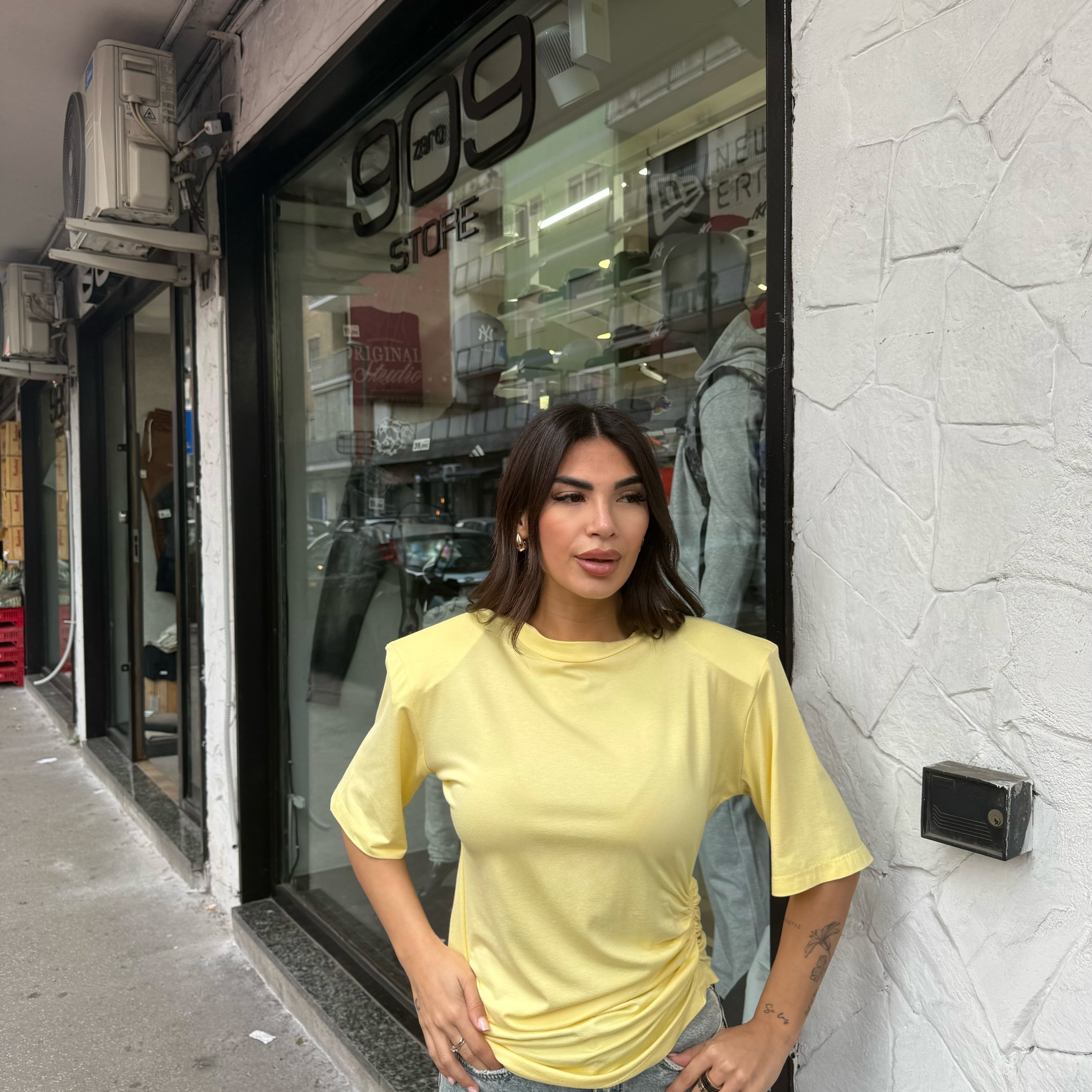 Maglia con drappeggio Just West