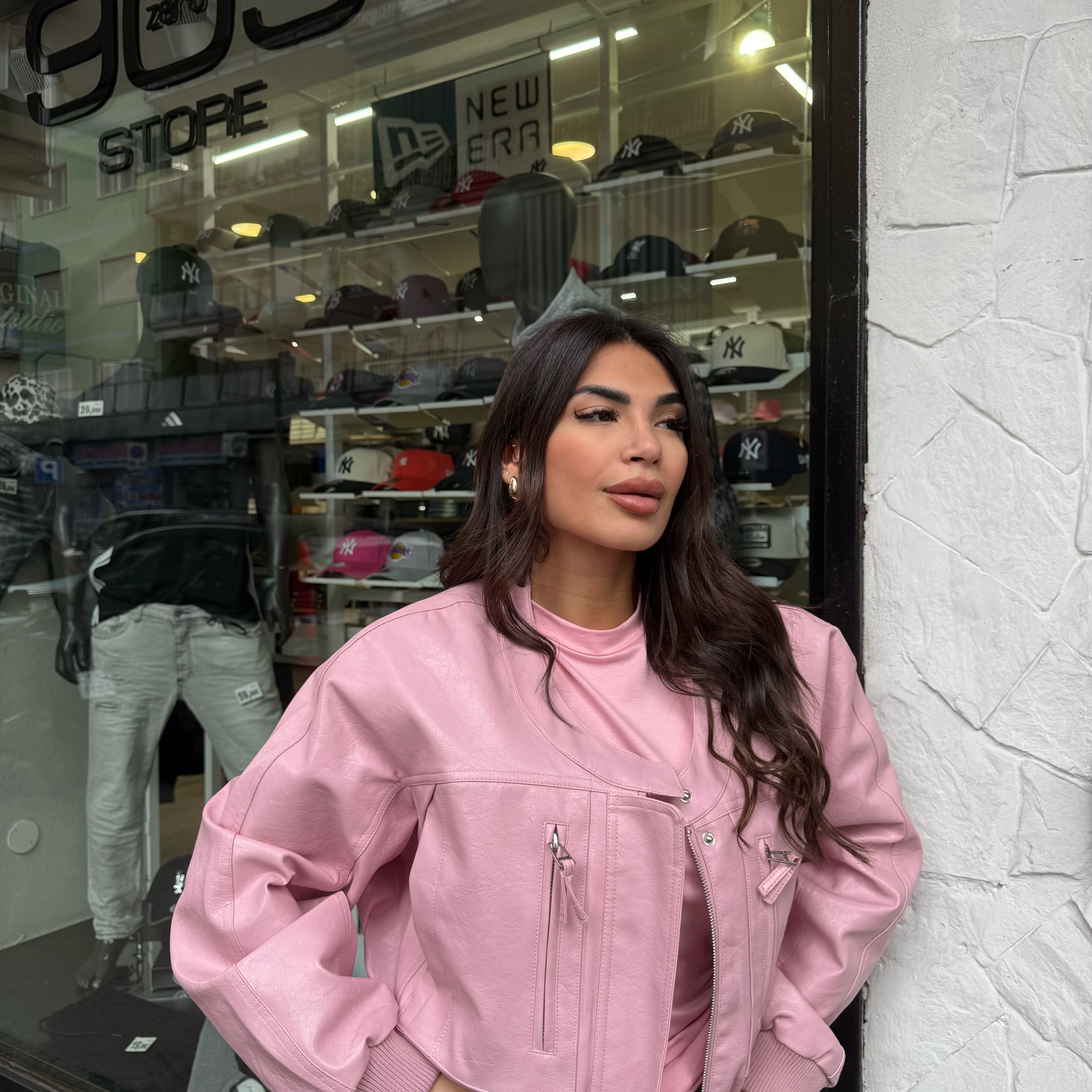 Chiodo ecopelle PU12578