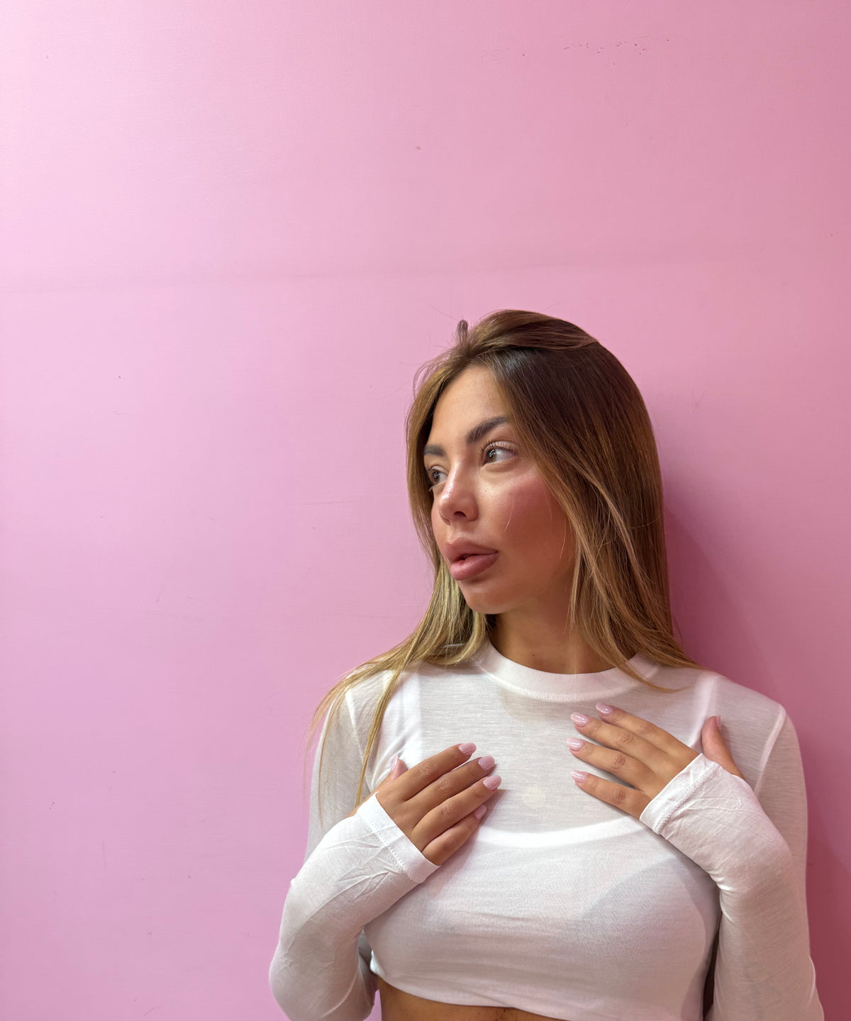 Top semi velato 0012