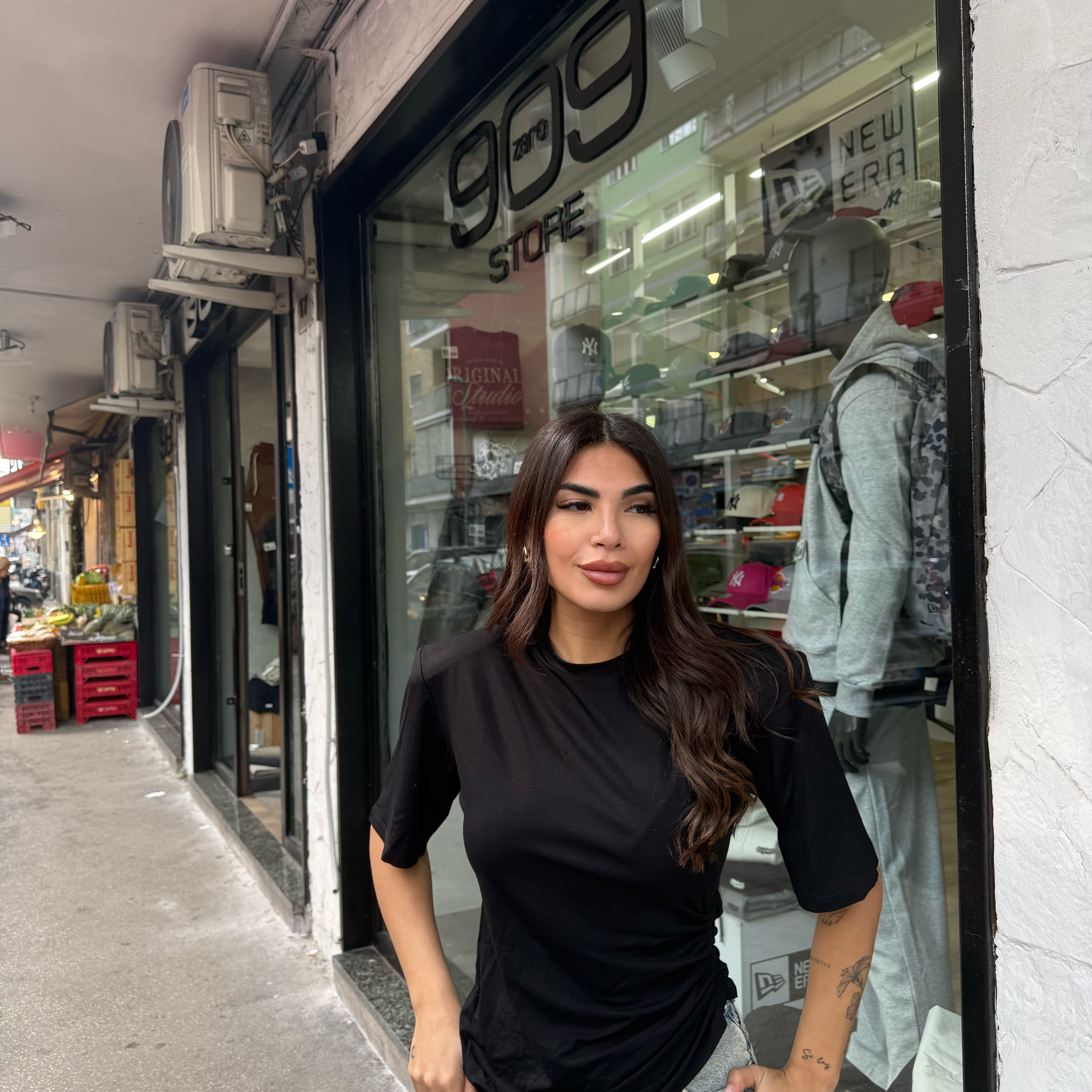 Maglia con drappeggio Just West