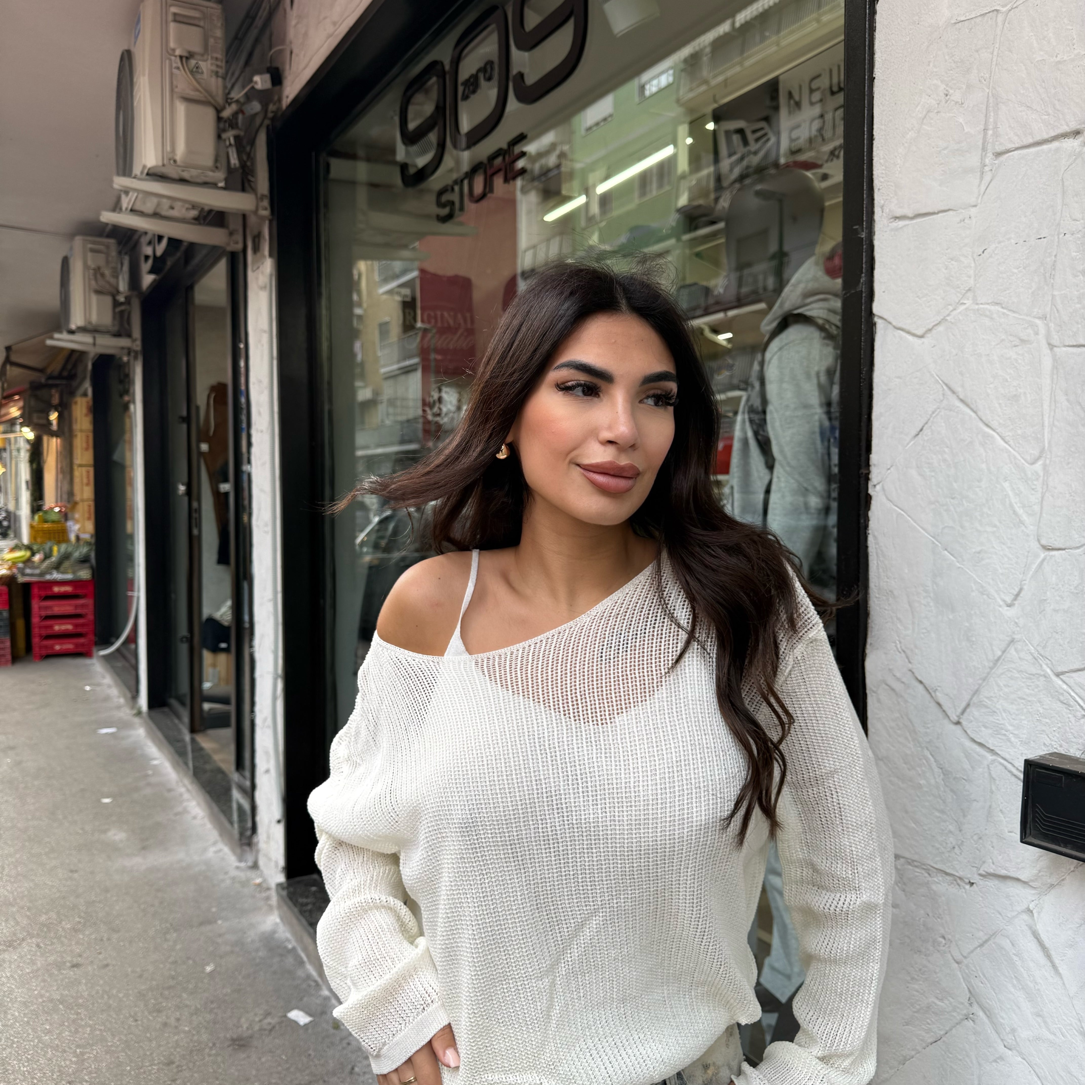 Maglia con canotta incorporata