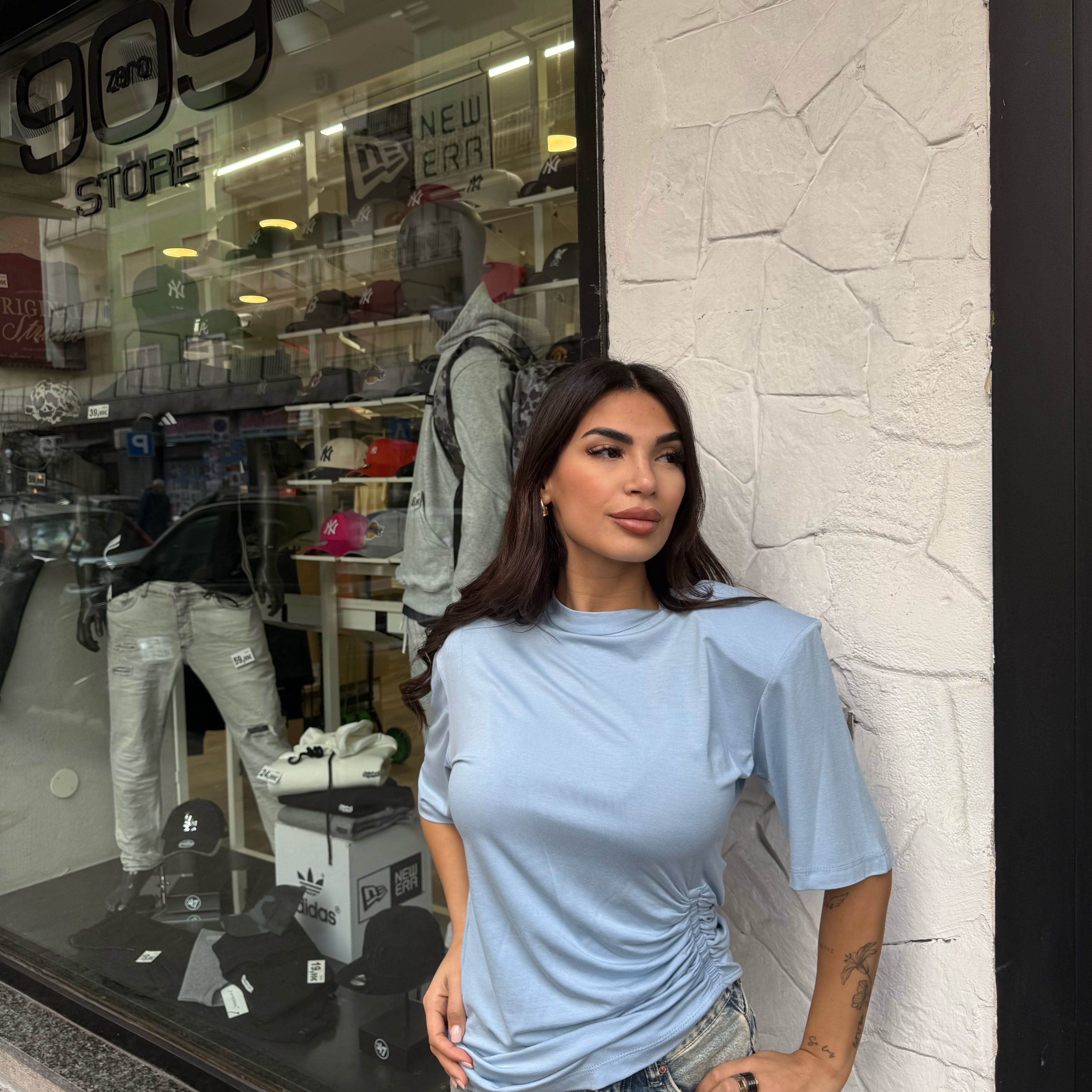 Maglia con drappeggio Just West