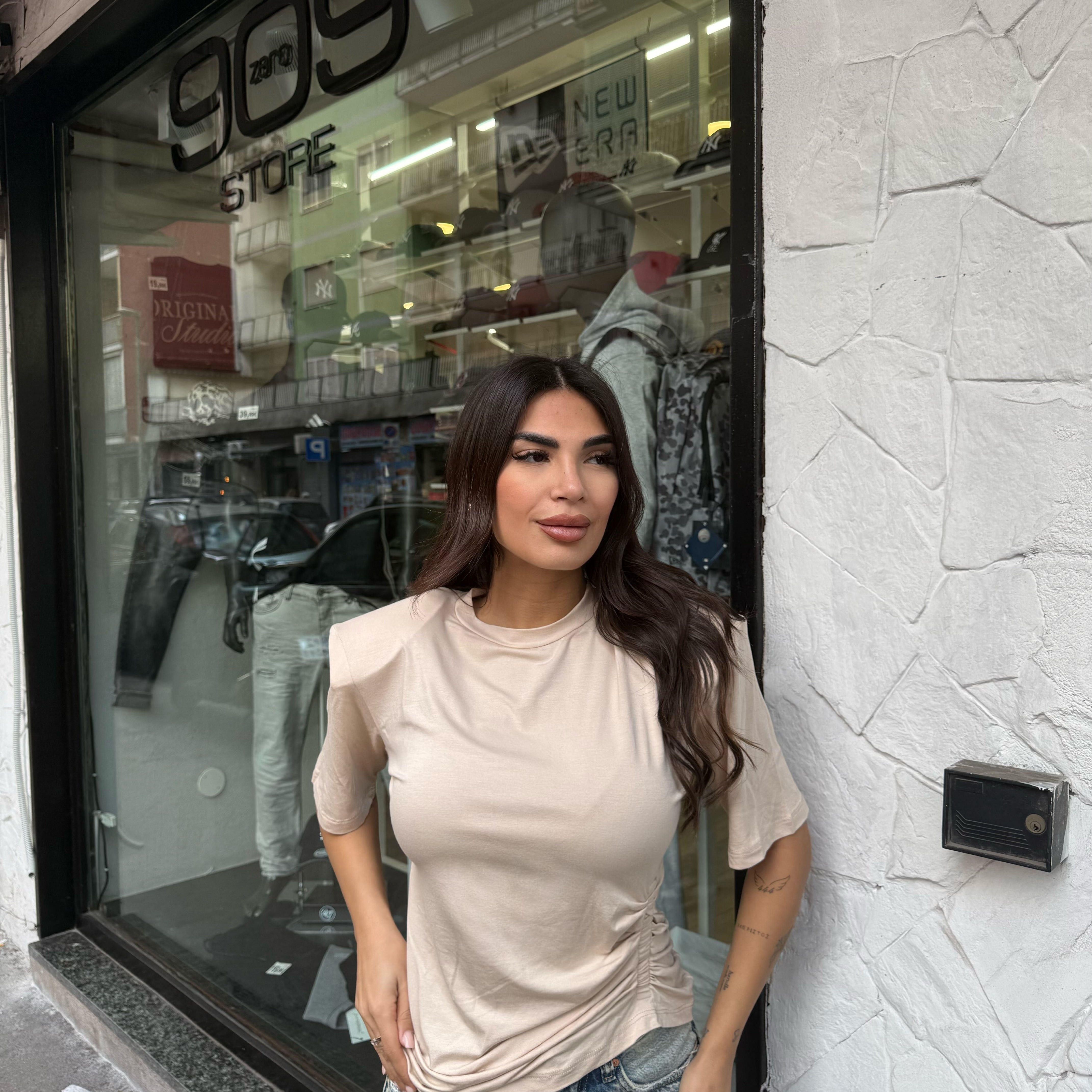 Maglia con drappeggio Just West