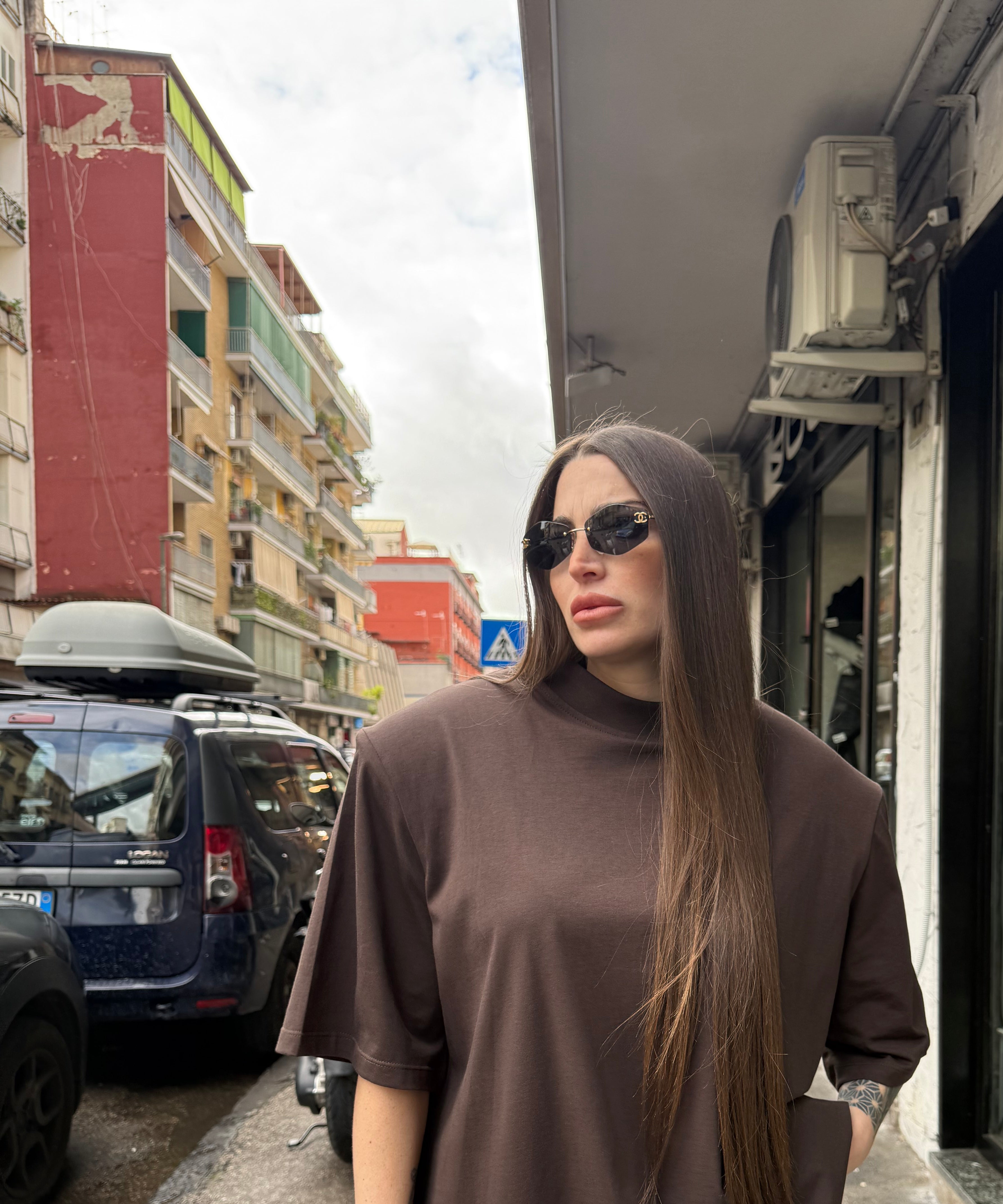 Tshirt premium quality con spallina