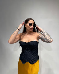 Corpetto gessato ST11671