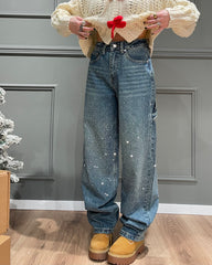 Jeans luxury diamond cod. A3290