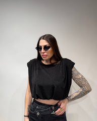 Maglia crop Kristal