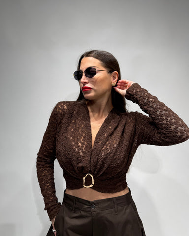 Top macramè Lysa
