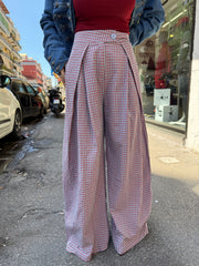Pantalone a quadri