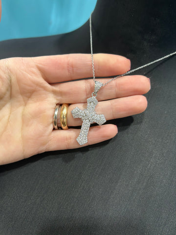 Collana ARGENTO croce