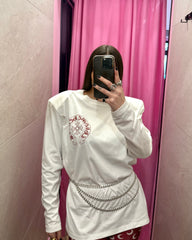 Tshirt crome manica lunga