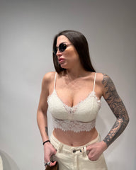 Bralette in merletto
