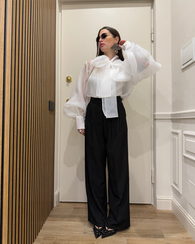 Pantalone classico nero