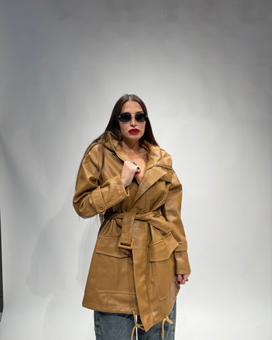 Giubbino eco pelle
