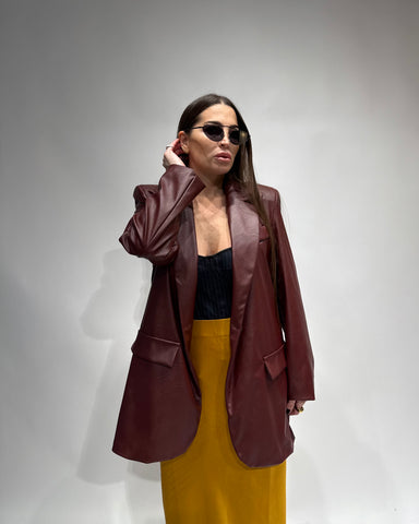 Giacca eco pelle