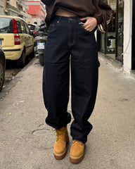 Jeans balloon lavaggio zero FX901