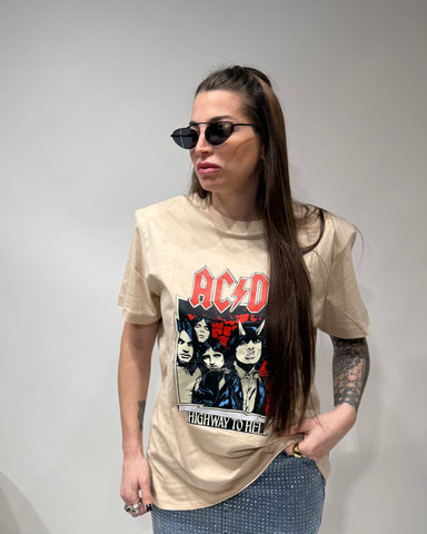Tshirt beige ACDC