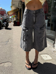 Bemuda in denim P1322