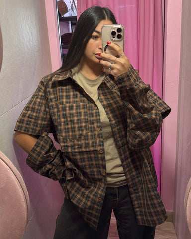 Camicia marrone